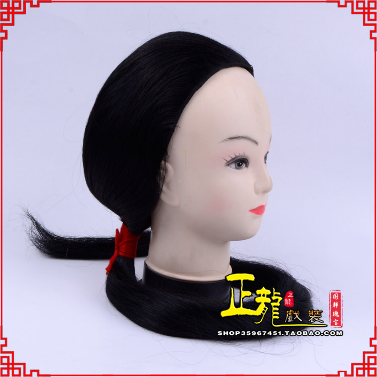 振安古装影视演出头套花旦假发 真发古装发