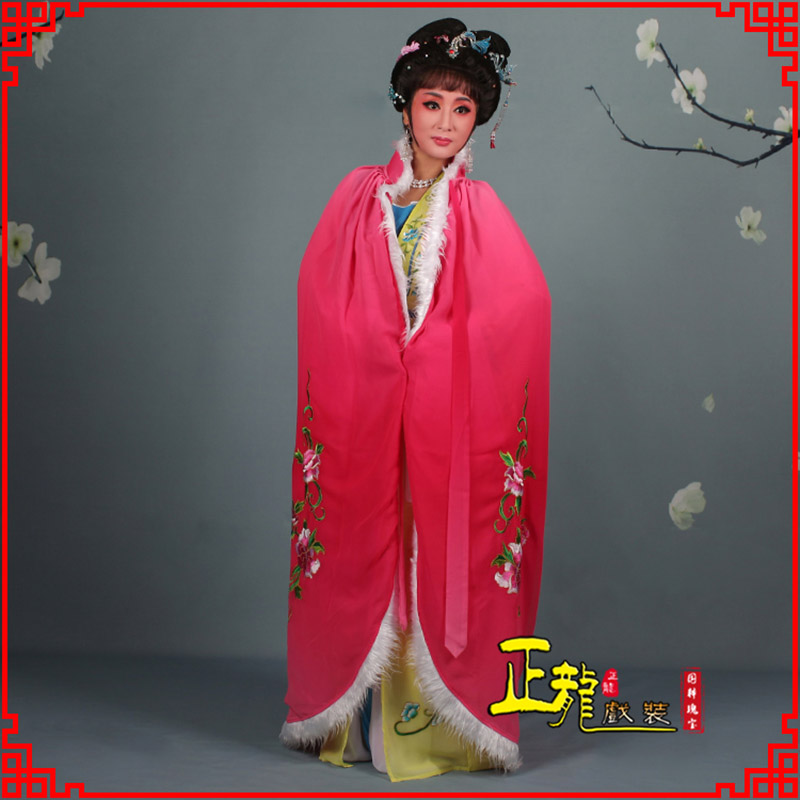振安小花旦绣花斗篷 花旦披风