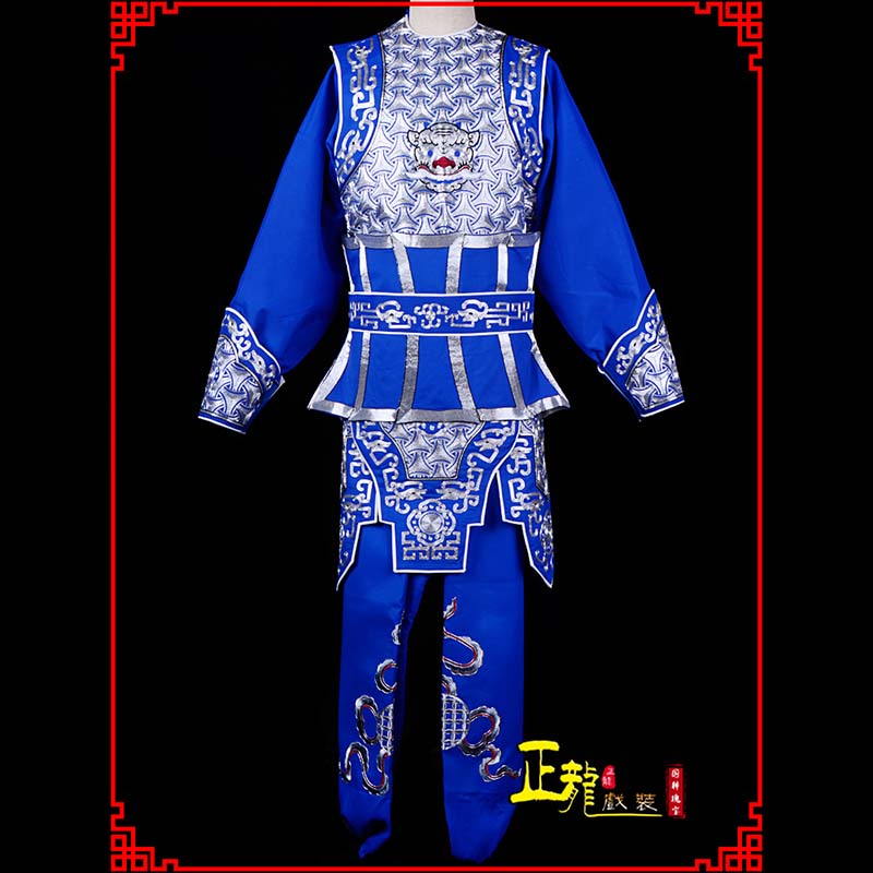 振安武生戏服云肩侉子男兵衣